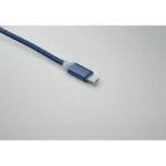 4in1 Ladekabel Typ-C Blau, Rückansicht