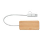 3 Port USB Hub, geöffnet dargestellt