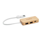 3 Port USB Hub mit markiertem Druckbereich für Ihr Logo