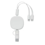 Einziehbares USB-Ladekabel, Rückansicht