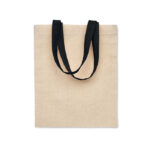 Kleine Baumwolltasche als Goodie-Bag mit Logodruck als Werbeartikel