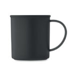 Vintage Kaffeebecher PP Schwarz, geöffnet dargestellt