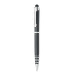 Drehkugelschreiber mit Stylus aus recyceltem Aluminium als Werbeartikel mit Logo