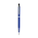 Drehkugelschreiber mit Stylus Blau, Rückansicht