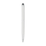 Drehkugelschreiber mit Stylus Weiß, geöffnet dargestellt