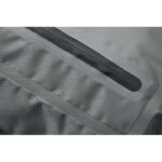 Rolltop-Tasche RPET Grau, Detailaufnahme des Materials