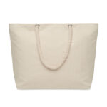 Strandtasche 220g/m² Braun, Rückansicht