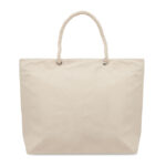 Strandtasche 220g/m² Braun, Seitenansicht