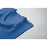 Einkaufstasche RPET Blau, Detailaufnahme des Materials