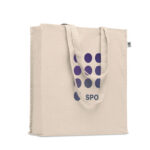Einkaufstasche Organic Cotton mit markiertem Druckbereich für Ihr Logo