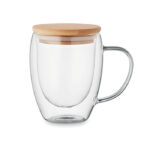Borosilikatglas 250 ml als Werbeartikel mit Logodruck