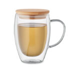 Borosilikatglas 350 ml, geöffnet dargestellt
