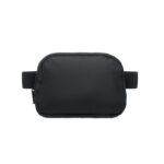 Gürteltasche 300D RPET Schwarz, Rückansicht