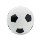 Lippenbalsam Fußball, geöffnet dargestellt