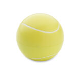 Lippenbalsam Tennisball, geöffnet dargestellt