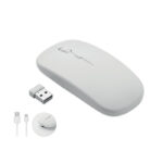 Optische Mouse Weiß als Werbeartikel mit Logodruck