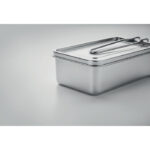 Lunchbox Edelstahl 750ml, Detailaufnahme des Materials