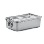 Lunchbox Edelstahl 750ml, geöffnet dargestellt
