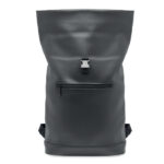 15″ Rolltop-Rucksack PU – Seitenansicht