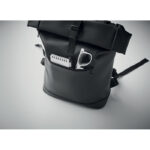 15″ Rolltop-Rucksack PU – Rückansicht