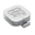 Ohrhörer mit USB-C-Anschluss als Werbeartikel mit Logodruck