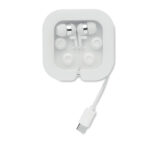 Ohrhörer mit USB-C-Anschluss – Rückansicht