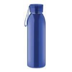 Edelstahlflasche 650ml Blau, Rückansicht