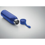 Edelstahlflasche 650ml Blau, Detailaufnahme des Materials