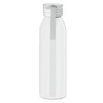 Edelstahlflasche 650ml Weiß, Seitenansicht
