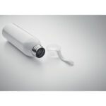 Edelstahlflasche 650ml Silber, Detailaufnahme des Materials