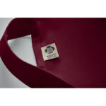 Küchenschürze Organic Cotton Rot, geöffnet dargestellt