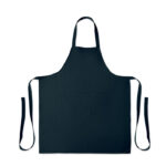 Küchenschürze Organic Cotton Blau, Seitenansicht