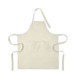 Küchenschürze Organic Cotton Weiß, Seitenansicht