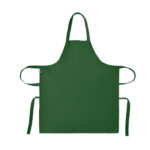 Küchenschürze Organic Cotton Gruen, Rückansicht