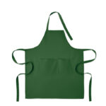 Küchenschürze Organic Cotton Gruen, Seitenansicht
