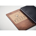 DIN A5 Notizbuch GROWBOOK™ Braun, Detailaufnahme des Materials