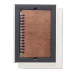 DIN A5 Notizbuch GROWBOOK™ Braun, Seitenansicht