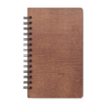 DIN A5 Notizbuch GROWBOOK™ Braun von oben