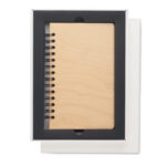 DIN A5 Notizbuch GROWBOOK™ Braun, Seitenansicht