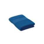 Handtuch Organic Cotton Blau als Werbeartikel mit Logodruck