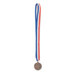 Medaille 5cm Braun, Seitenansicht