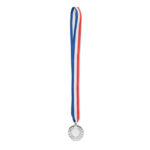 Medaille 5cm Silber, geöffnet dargestellt