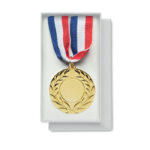 Medaille 5cm Gold als Werbeartikel mit Logodruck