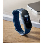 4.0 Fitness Smart Watch Blau im praktischen Einsatz