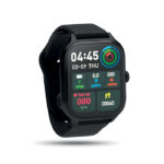 4.0 Fitness Smart Watch Schwarz als Werbeartikel mit Logodruck