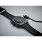 4.0 Fitness Smart Watch Schwarz, Detailaufnahme des Materials
