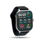 4.0 Fitness Smart Watch Silber als Werbeartikel mit Logodruck
