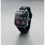 4.0 Fitness Smart Watch Silber mit markiertem Druckbereich für Ihr Logo