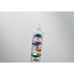 Galileo Thermometer Glas 28cm, Detailaufnahme des Materials