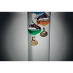 Galileo Thermometer Glas 28cm – Rückansicht